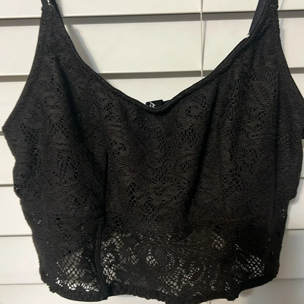 Urban Outfitters -Out From Under Brown lace bralette, lined, No pads, Sz L - Picture 2 of 10